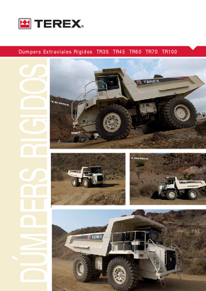 Tombereaux Rigides Terex TR 100