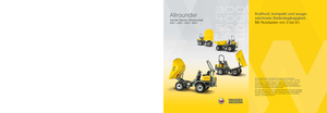 Bennes sur pneus Wacker Neuson 4001 Speed