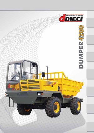 Bennes sur pneus Dieci DP 4200