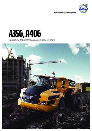 Tombereaux articulés Volvo A35G