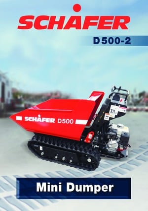 Bennes à chenilles SCHÄFER D 500-2