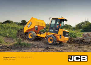 Bennes sur pneus JCB 1T-2