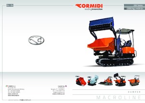Bennes à chenilles Cormidi C 31.200 RI