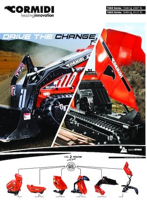 Bennes à chenilles Cormidi C 1600