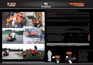 Bennes à chenilles Cormidi C 65