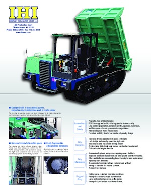 Bennes à chenilles Kato IC50