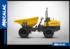 Bennes sur pneus Mecalac TA9S