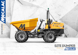 Bennes sur pneus Mecalac TA9s