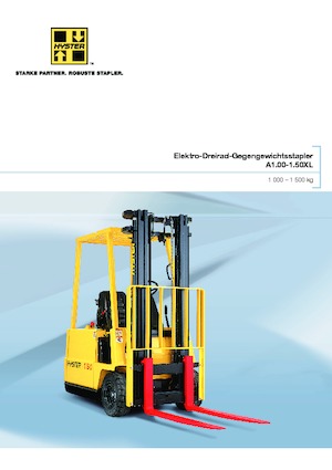 Chariots élevateurs frontaux  electriques Hyster A 1.50 XL