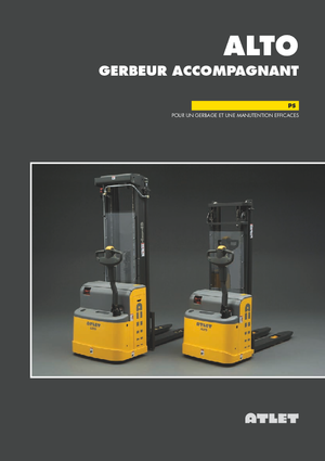 Chariots élevateurs frontaux  electriques Atlet Alto PS