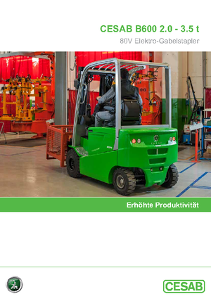 Chariots élevateurs frontaux  electriques Cesab B 625 L