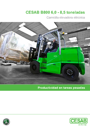 Chariots élevateurs frontaux  electriques Cesab B 860