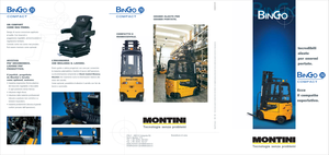 Chariots élevateurs frontaux  electriques Montini Bingo 250 Compact.P