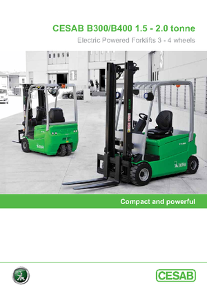 Chariots élevateurs frontaux  electriques Cesab Blitz 318 AC