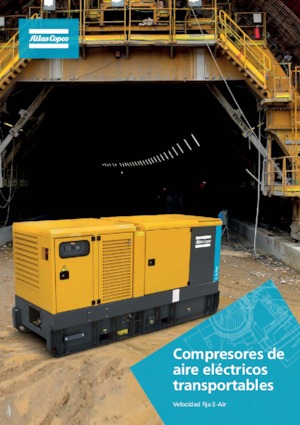 Compresseurs d'air portable - Gasoil, Electrique, Essence Atlas Copco E-Air T900 