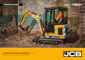 Pelles électriques sur chenilles JCB 19C-IE