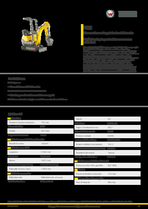 Pelles électriques sur chenilles Wacker Neuson 803 dual power 