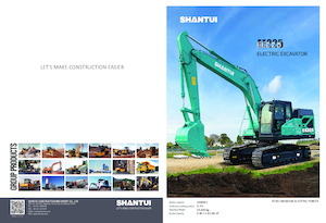 Pelles électriques sur chenilles Shantui EE225-X2