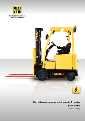 Chariots élevateurs frontaux  electriques Hyster E1.6XN