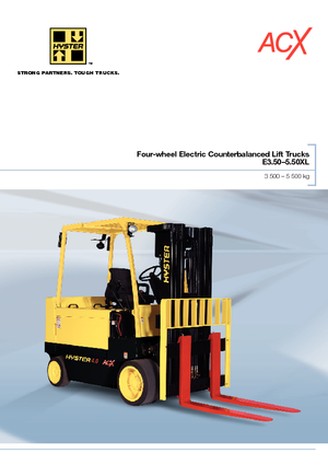 Chariots élevateurs frontaux  electriques Hyster E4.0XN