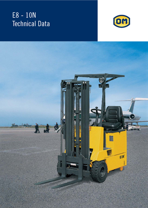 Chariots élevateurs frontaux  electriques OM-Pimespo E 8 N