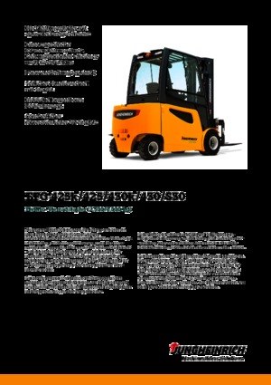 Chariots élevateurs frontaux  electriques Jungheinrich EFG S30