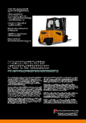 Chariots élevateurs frontaux  electriques Jungheinrich EFG S50