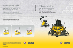 Truelles à conducteur accompagnant Wacker Neuson CT 36-400 E