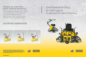 Truelles à conducteur accompagnant Wacker Neuson CT 36-400 E