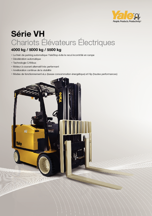 Chariots élevateurs frontaux  electriques Yale ERC40VH