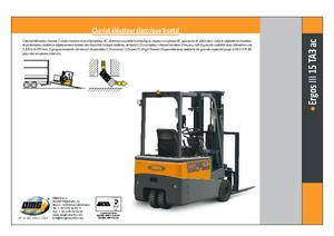 Chariots élevateurs frontaux diesel OMG Ergos III 15 TA 3