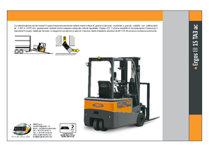 Chariots élevateurs frontaux diesel OMG Ergos III 15 TA 3
