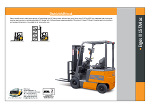 Chariots élevateurs frontaux diesel OMG Ergos III 15 TA 4