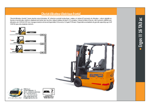 Chariots élevateurs frontaux  electriques OMG Ergos III 16 TA 3
