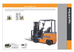 Chariots élevateurs frontaux  electriques OMG Ergos III 30 TA 4