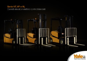 Chariots élevateurs frontaux  electriques Yale ERP 18 VF