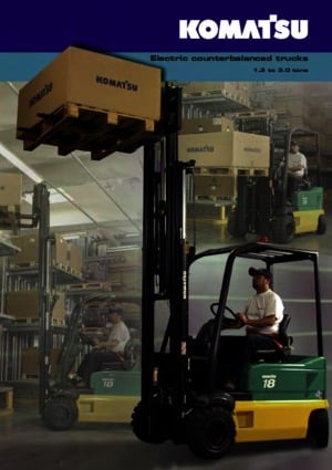 Chariots élevateurs frontaux  electriques Komatsu FB 18 M 2 R