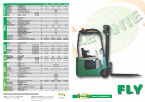 Chariots élevateurs frontaux  electriques Levante FLY 08