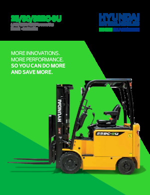 Chariots élevateurs frontaux  electriques Hyundai 32BC-9U