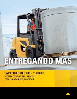 Chariots élevateurs frontaux  electriques Caterpillar 2EP10000