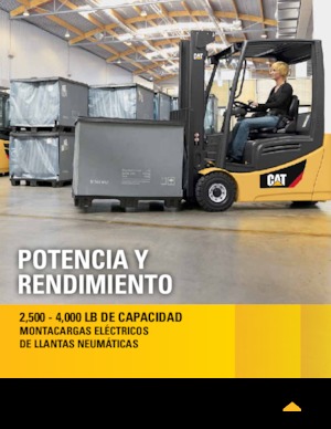 Chariots élevateurs frontaux  electriques Caterpillar 2ET4000