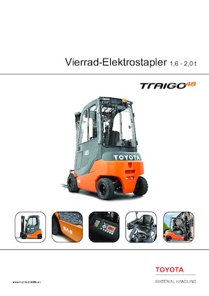 Chariots élevateurs frontaux  electriques Toyota 8 FBM 20T 