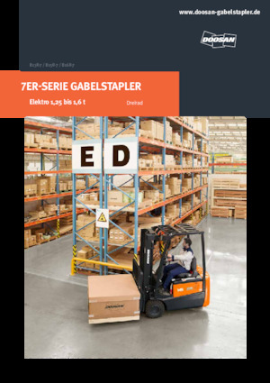 Chariots élevateurs frontaux  electriques Doosan B13R-7 