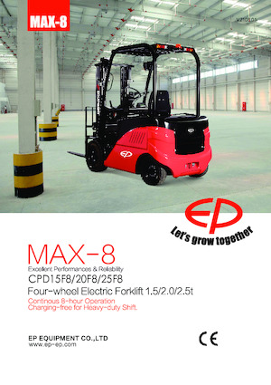 Chariots élevateurs frontaux  electriques EP CPD15F8