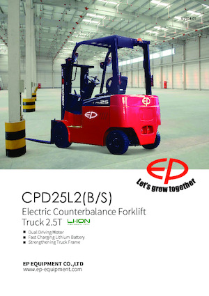 Chariots élevateurs frontaux  electriques EP CPD25L2S