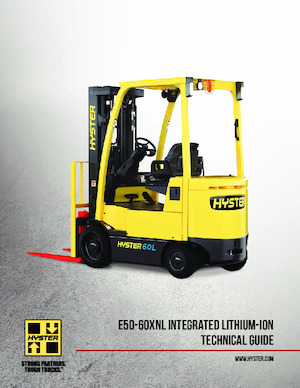 Chariots élevateurs frontaux  electriques Hyster E60XNL