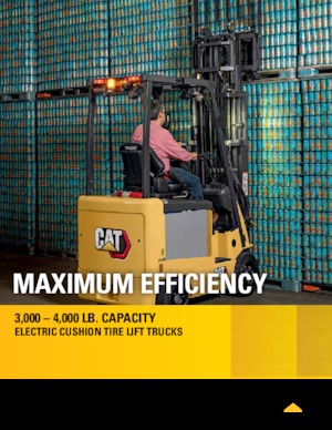 Chariots élevateurs frontaux  electriques Caterpillar EC15N