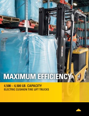 Chariots élevateurs frontaux  electriques Caterpillar EC30LN