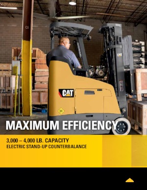 Chariots élevateurs frontaux  electriques Caterpillar ECS16N