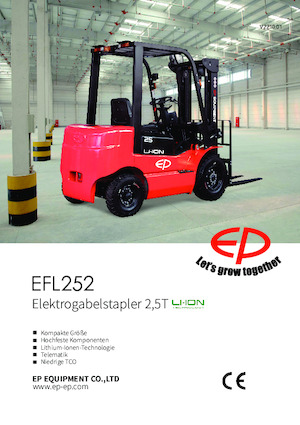 Chariots élevateurs frontaux  electriques EP EFL252